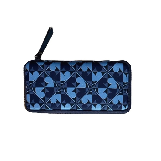 Kyoku Haku Pen Case for 3 Pens Archeology Blue