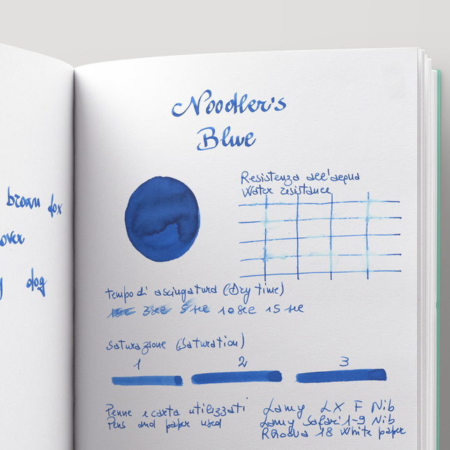 Noodler's Blue Ink Bottle 3 oz