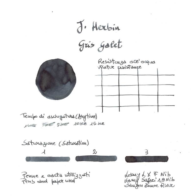 J. Herbin Herbin Gris Galet Inchiostro 30 ml