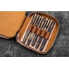 Galen Leather Galen Leather Expansi-Pouch 10 Slots Pen Case Undyed