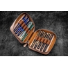 Galen Leather Galen Leather Expansi-Pouch 10 Slots Pen Case Undyed