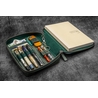 Galen Leather Galen Leather Expansi-Folio A5 Crazy Horse Forest Green