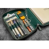 Galen Leather Galen Leather Expansi-Folio A5 Crazy Horse Forest Green