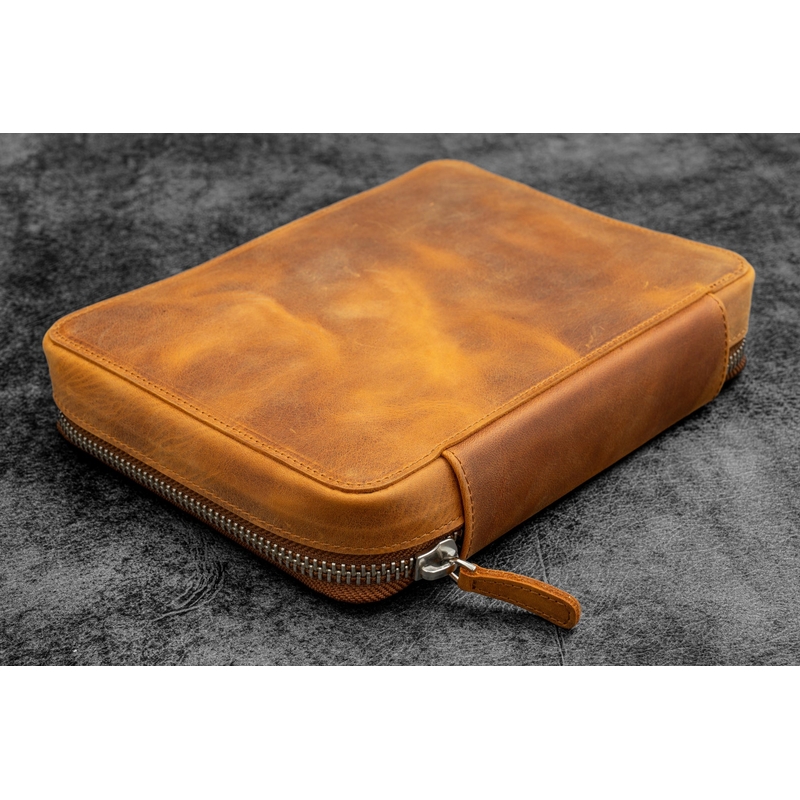 Galen Leather Galen Leather Expansi-Folio A5 Crazy Horse Brown Galen Leather Galen Leather Expansi-Folio A5 Crazy Horse Brown