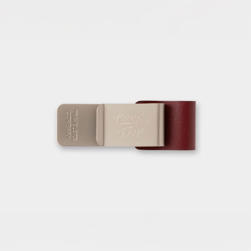 Traveler's Company Traveler's Notebook Portapenne Love and Trip Red Edizione Limitata