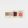 Traveler's Company Traveler's Notebook Portapenne Love and Trip Red Edizione Limitata