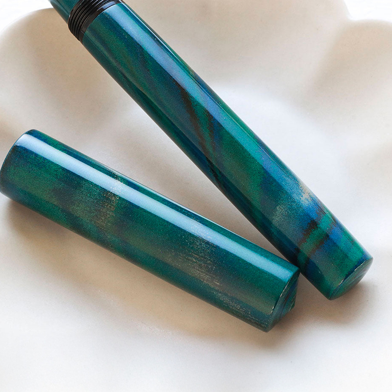 Wancher Wancher Mine Penna Stilografica Marble Green