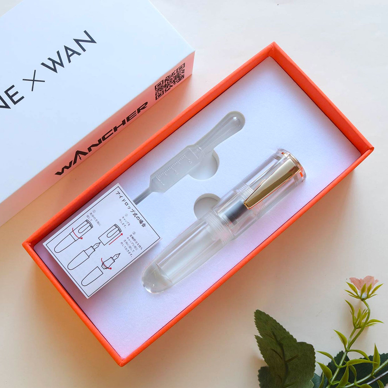 Wancher Wancher PoChaCo Fountain Pen Crystal Clear