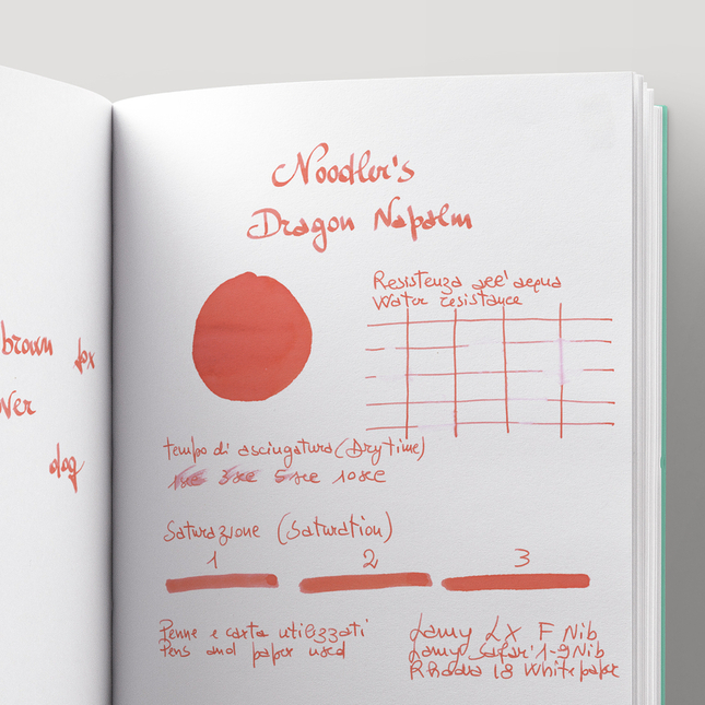 Noodler's Dragon's Napalm Inchiostro 3 oz