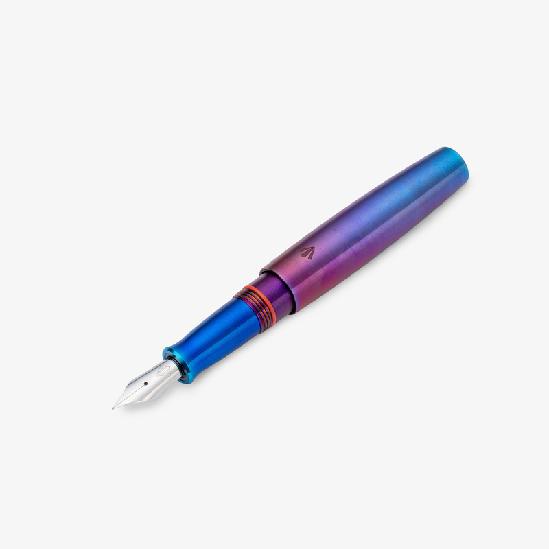 Gravitas Gravitas Pocket Penna Stilografica Raw Grade 5 Titanium TiSiNx