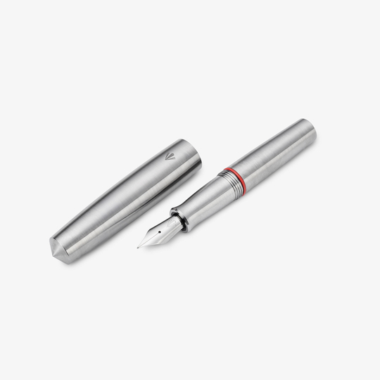 Gravitas Pocket Penna Stilografica Raw Grade 5 Titanium