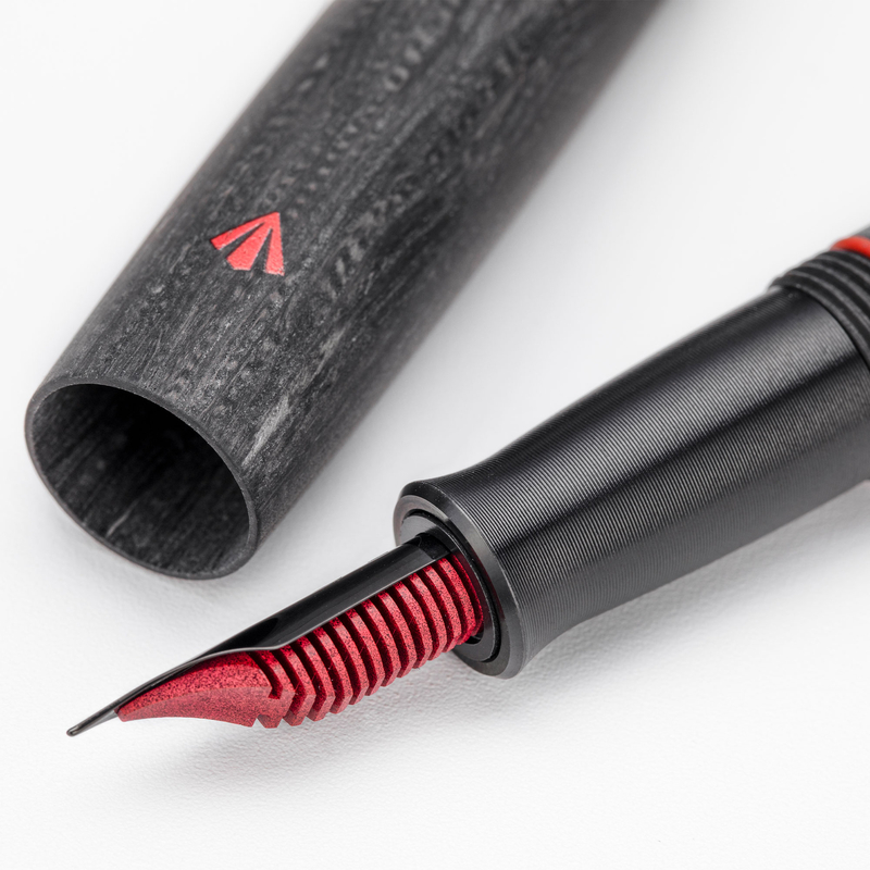 Gravitas Gravitas Pocket Penna Stilografica Pultruded Carbon Fiber