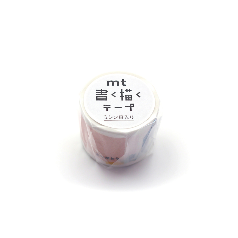 MT Masking Tape MT Writing & Drawing Washi Tape Perforated Thank you