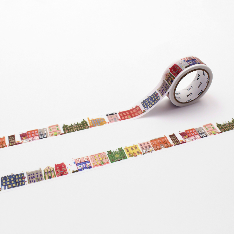 MT Masking Tape MT x Polly Fern Washi Tape Street
