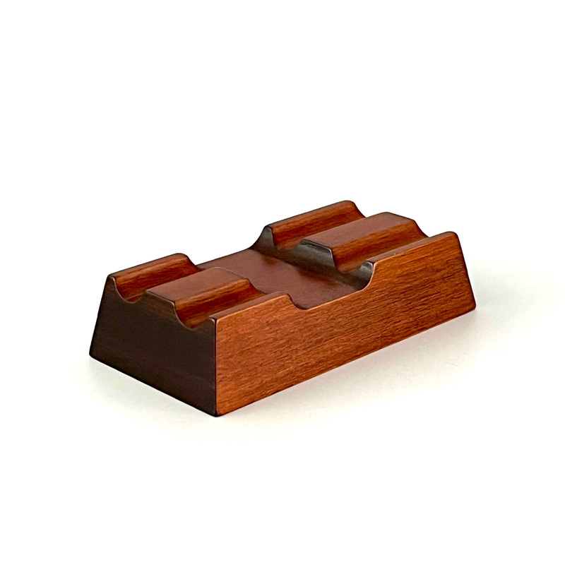 Toyooka Craft Toyooka Craft Pen Rest Portapenne in Legno 2 Posti Alder Brown