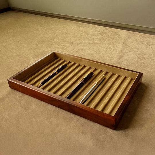 Toyooka Craft Pen Tray Alder Brown