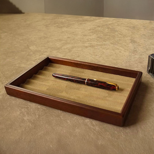 Toyooka Craft Pen Tray S Alder Brown