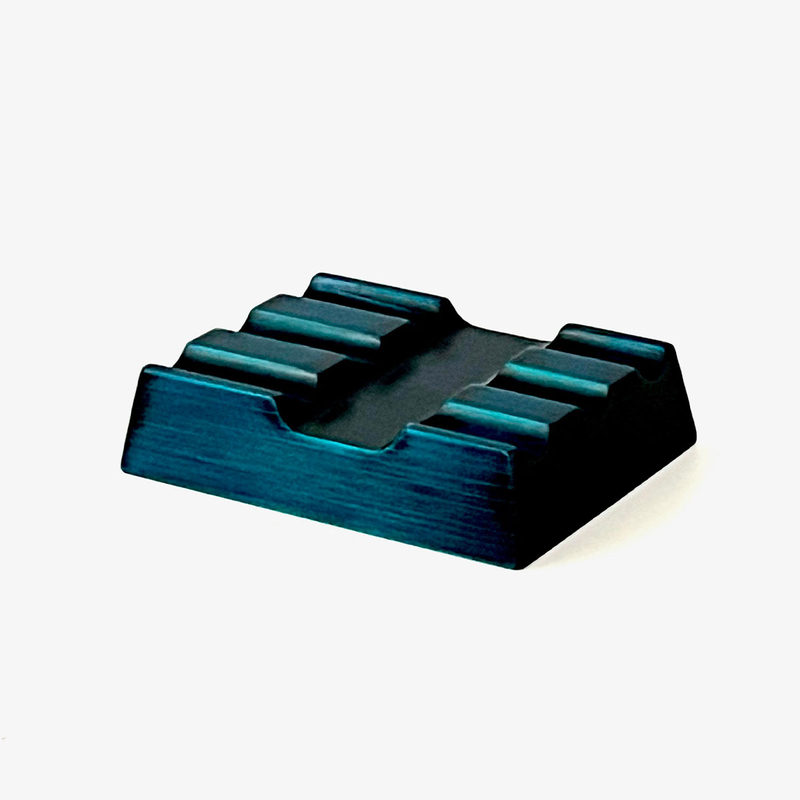 Toyooka Craft Toyooka Craft Pen Rest for 3 Pens Hinoki Blue