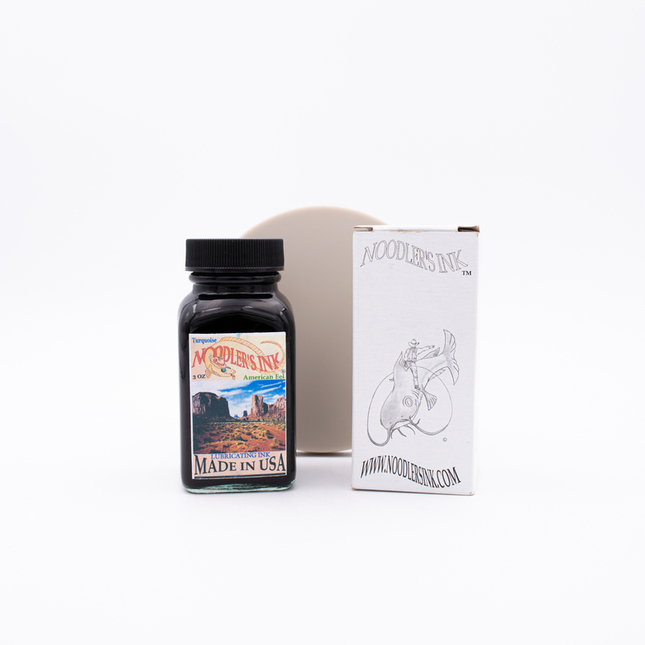 Noodler's Eel Turquoise Ink Bottle 3 oz
