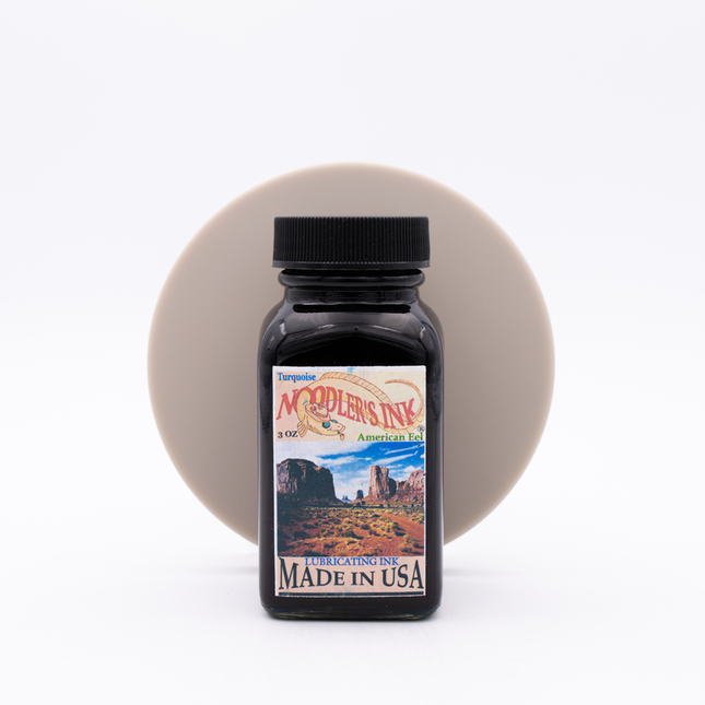 Noodler's Eel Turquoise Ink Bottle 3 oz