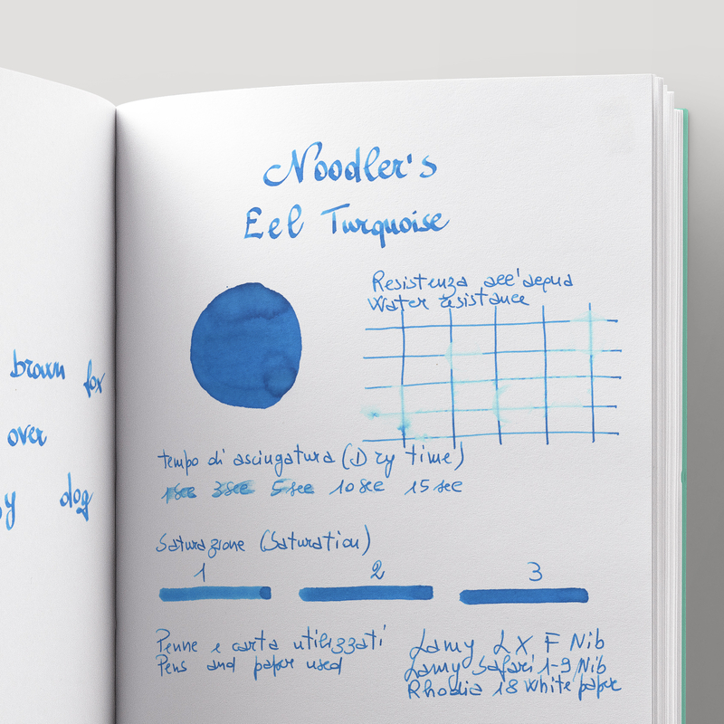 Noodler's Eel Turquoise Ink Bottle 3 oz
