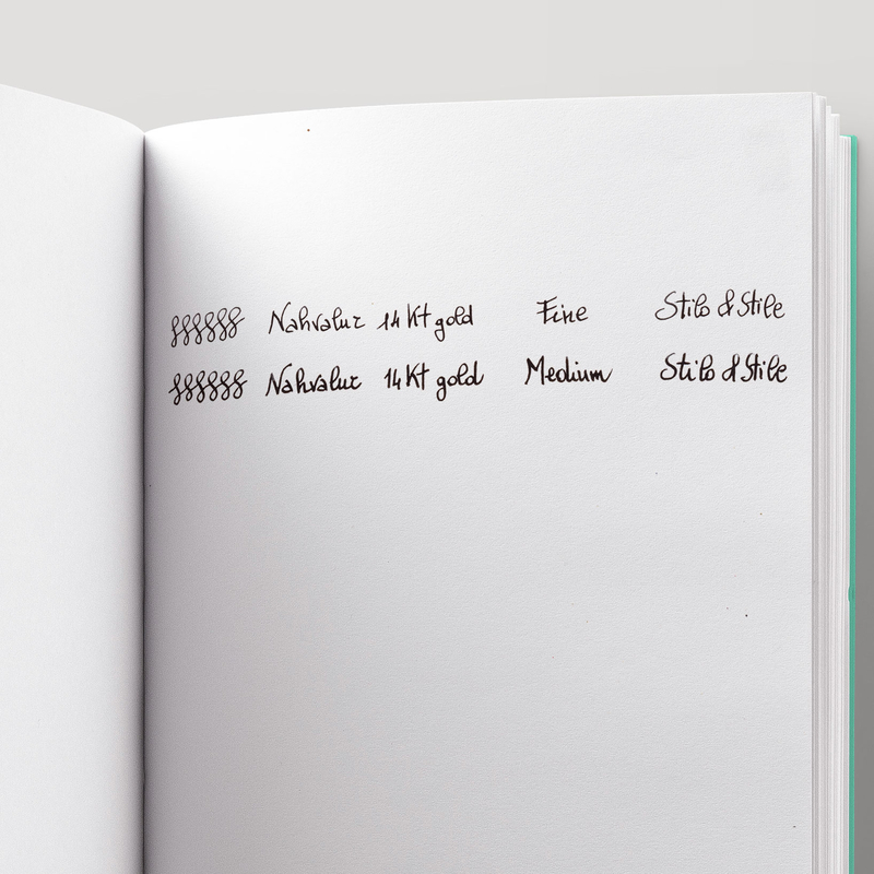 Nahvalur Nahvalur Nautilus Ti Fountain Pen Black 14k