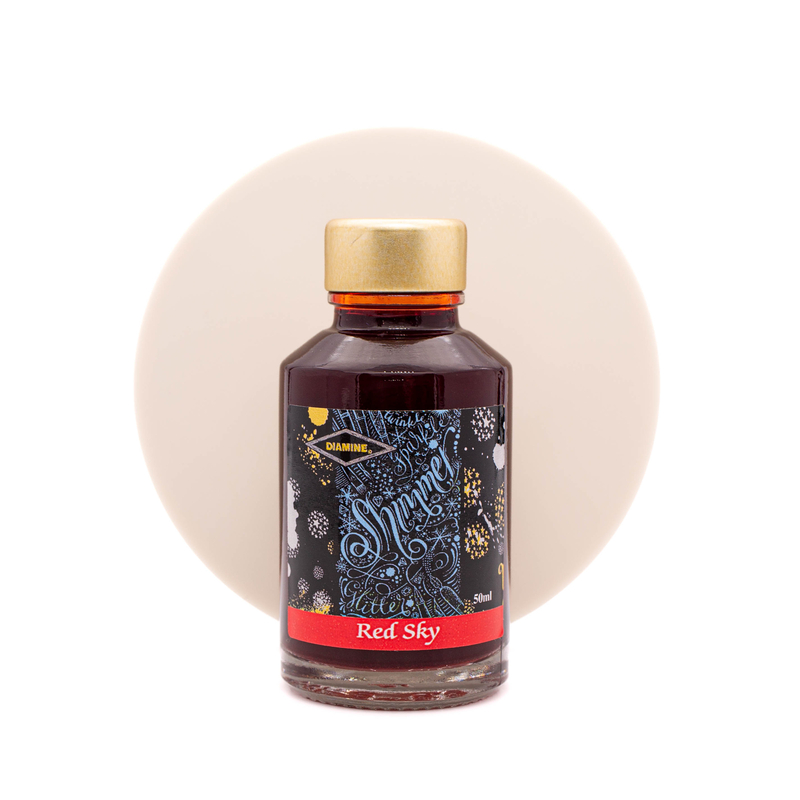 Diamine Diamine Shimmering Red Sky Inchiostro 50 ml