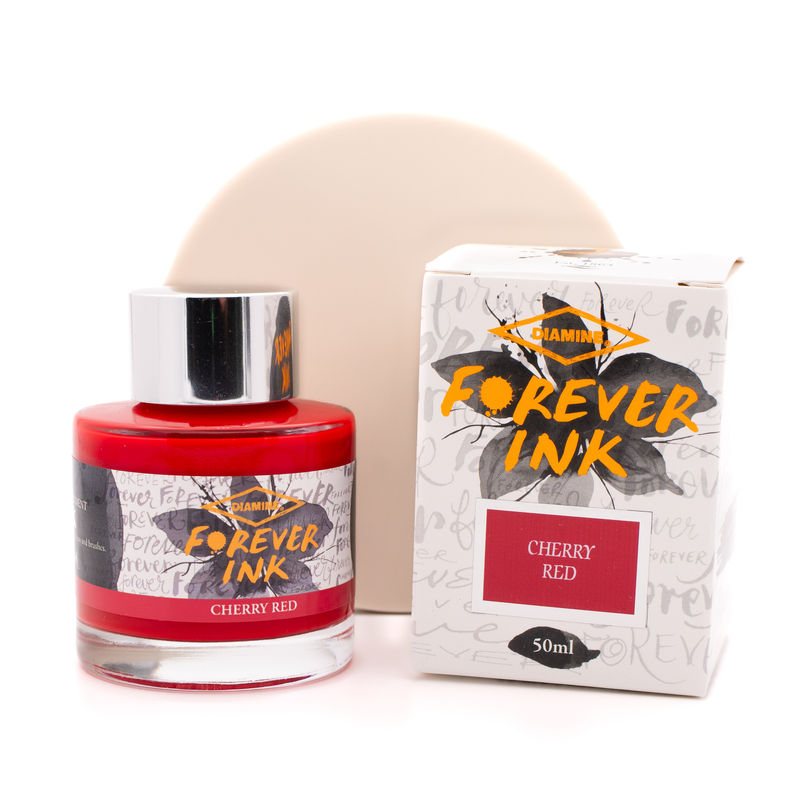 Diamine Diamine Forever Ink Cherry Red Ink Bottle 50 ml