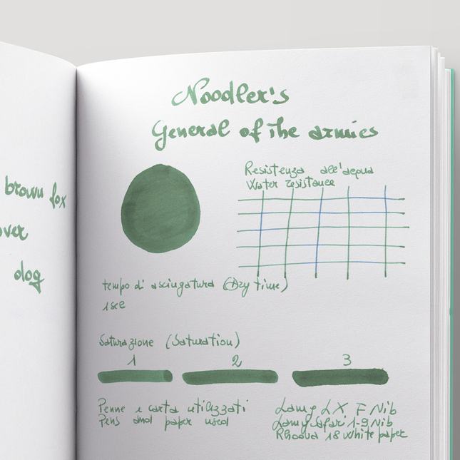 Noodler's General Of The Armies Inchiostro 3 oz