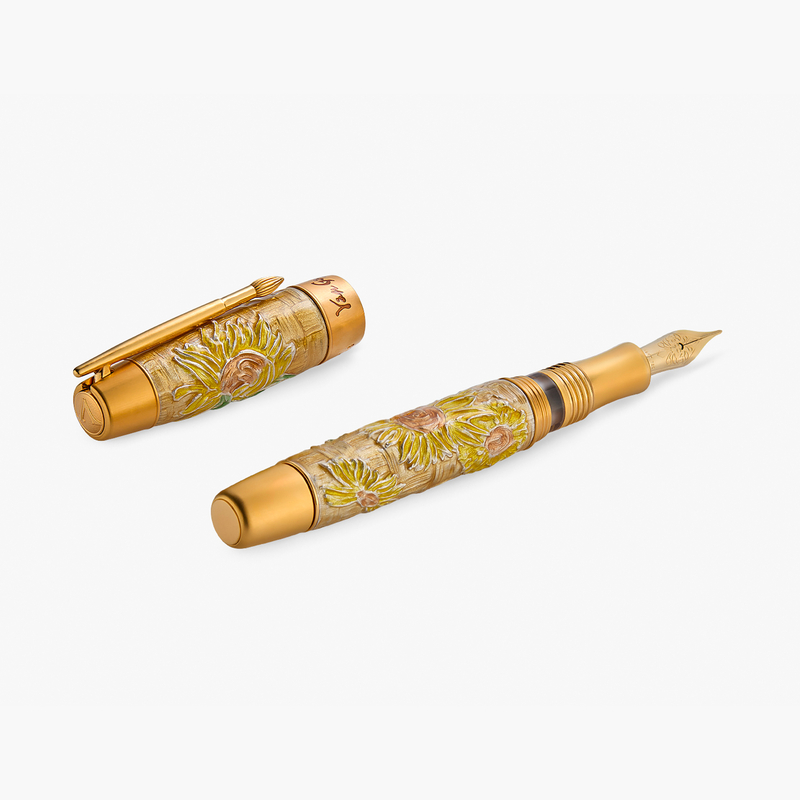Visconti Visconti Van Gogh Penna Stilografica Dreaming Sunflower Edizione Limitata Visconti Visconti Van Gogh Penna Stilografica Dreaming Sunflower Edizione Limitata