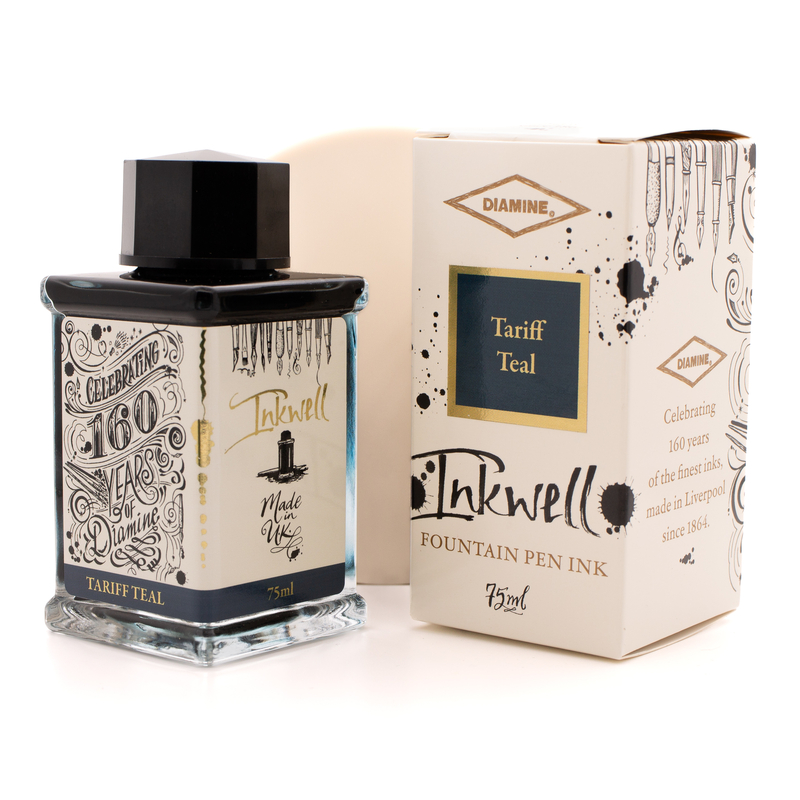 Diamine Diamine 160th Anniversary Tariff Teal Ink Bottle 75 ml