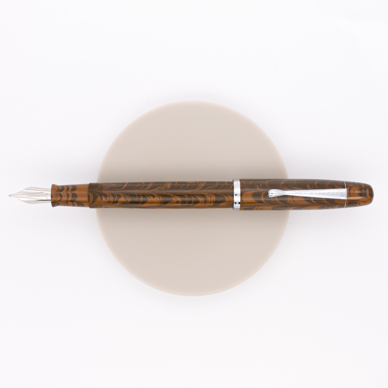 Noodler's Neponset Penna Stilografica Seven Pines Ebanite