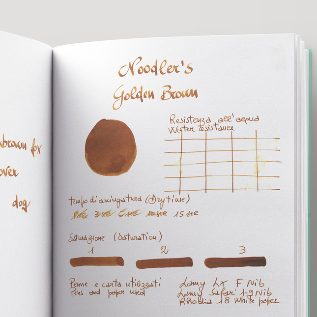 Noodler's Golden Brown Inchiostro 3 oz