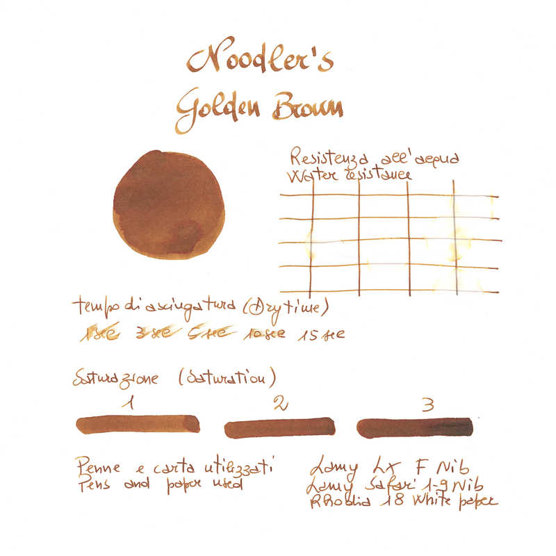 Noodler's Golden Brown Inchiostro 3 oz