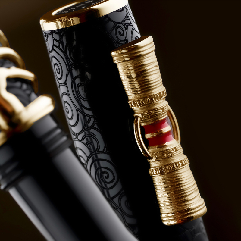 Delta Delta Indigenous People Fountain Pen Simbu Vermeil Limited Edition