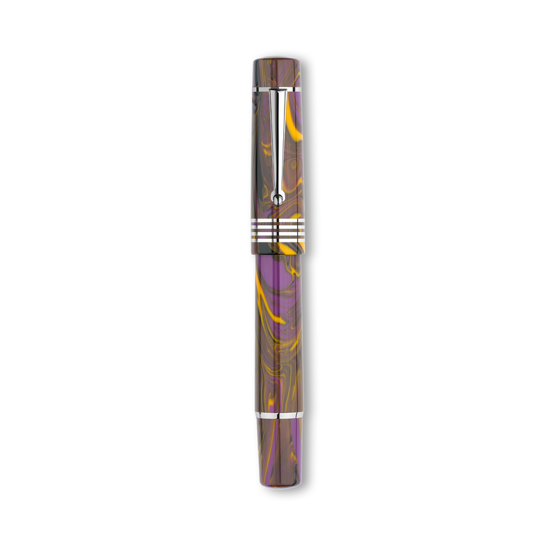 Delta Delta Neo Gallery Fountain Pen Iris & Rhodium