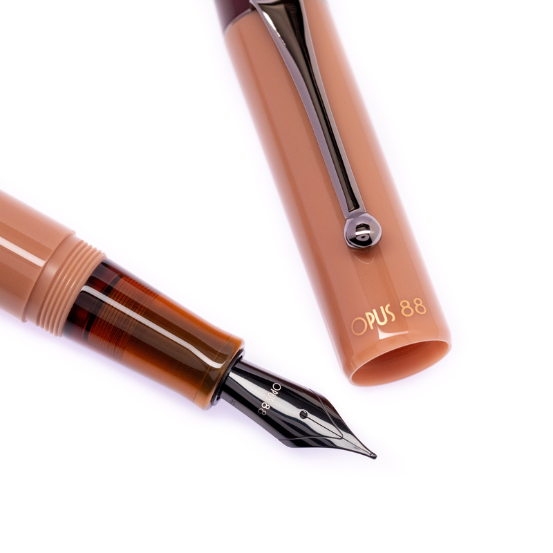 Opus 88 Opus 88 Demonstrator Fountain Pen Mocha Mousse