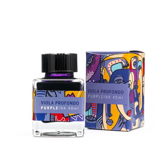 Leonardo Deep Purple Ink Bottle 40 ml