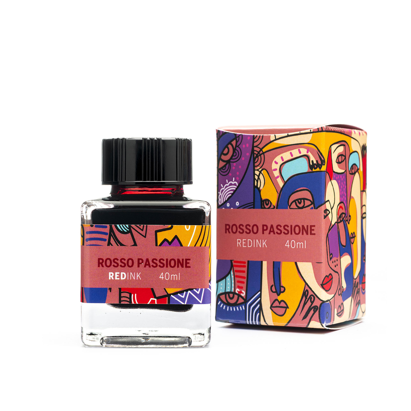 Leonardo Officina Italiana Leonardo Passion Red Ink Bottle 40 ml
