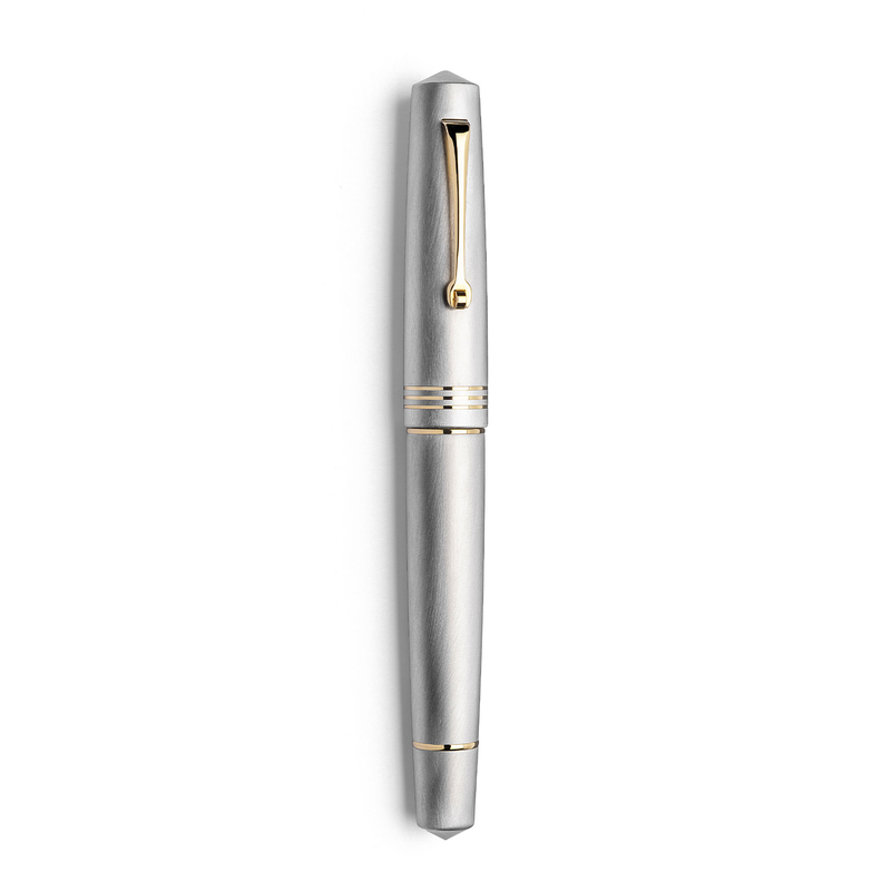 Leonardo Officina Italiana Leonardo Momento Zero Fountain Pen Alumina & Gold Limited Edition
