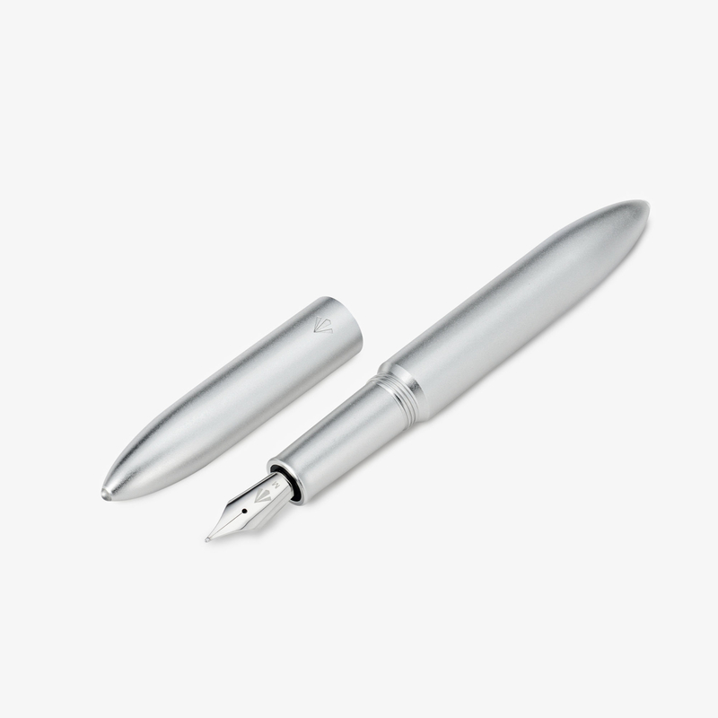 Gravitas Gravitas Flagship Penna Stilografica Silver