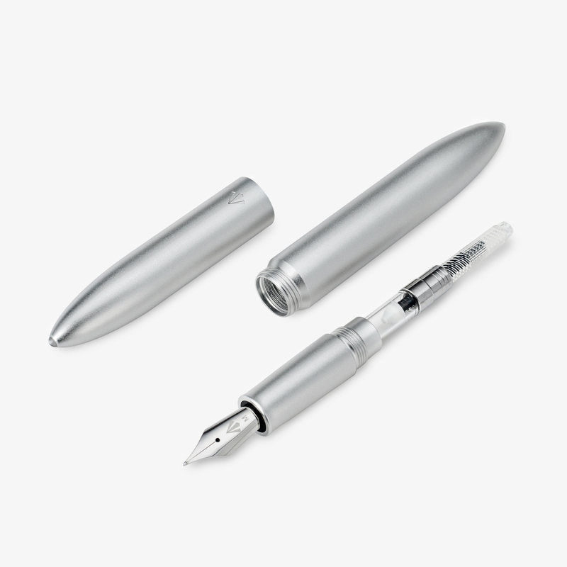 Gravitas Gravitas Flagship Penna Stilografica Silver