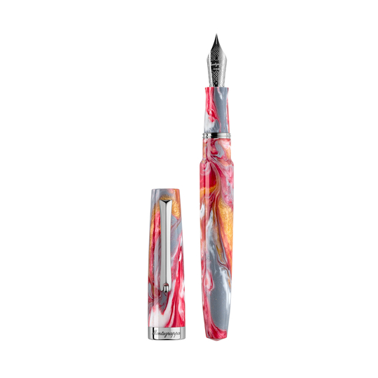 Montegrappa Venetia Tarvisium Fountain Pen Paris in Bloom