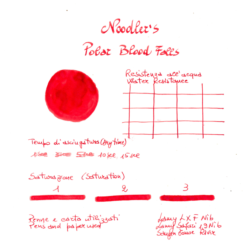 Noodler's Noodler's Polar Blood Falls Inchiostro 3 oz
