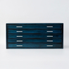 Toyooka Craft Toyooka Craft Fountain Pen Box for 100 Pens Hinoki Blue
