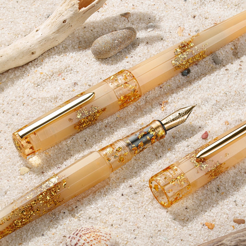 Benu Benu Euphoria Fountain Pen Golden Beach