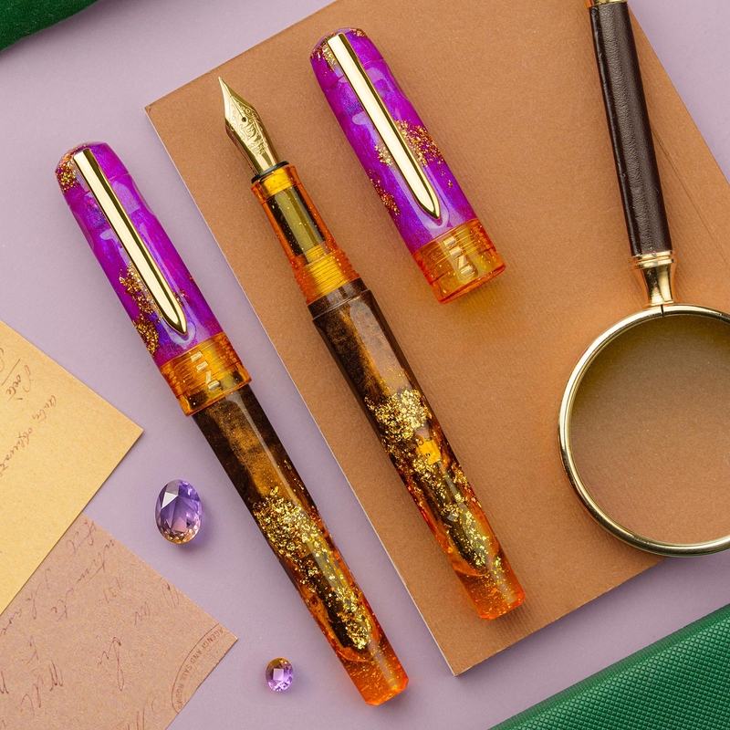 Benu Benu Talisman Fountain Pen Ametrine
