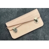 Galen Leather Galen Leather Accordion Pouch / Bag Undyed