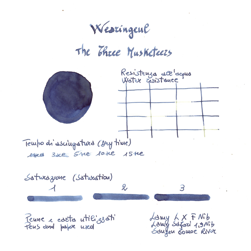 Wearingeul Wearingeul The Three Musketeers Inchiostro 30 ml