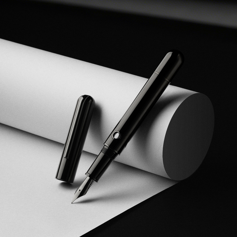 Nahvalur Nahvalur Nautilus Fountain Pen Cephalopod & Rhutenium